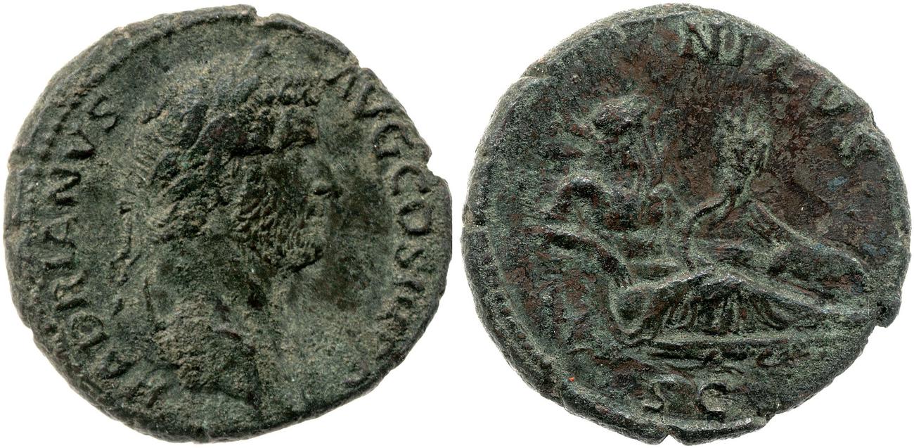 аверс RIC II, Part 3 (second edition) Hadrian 1702