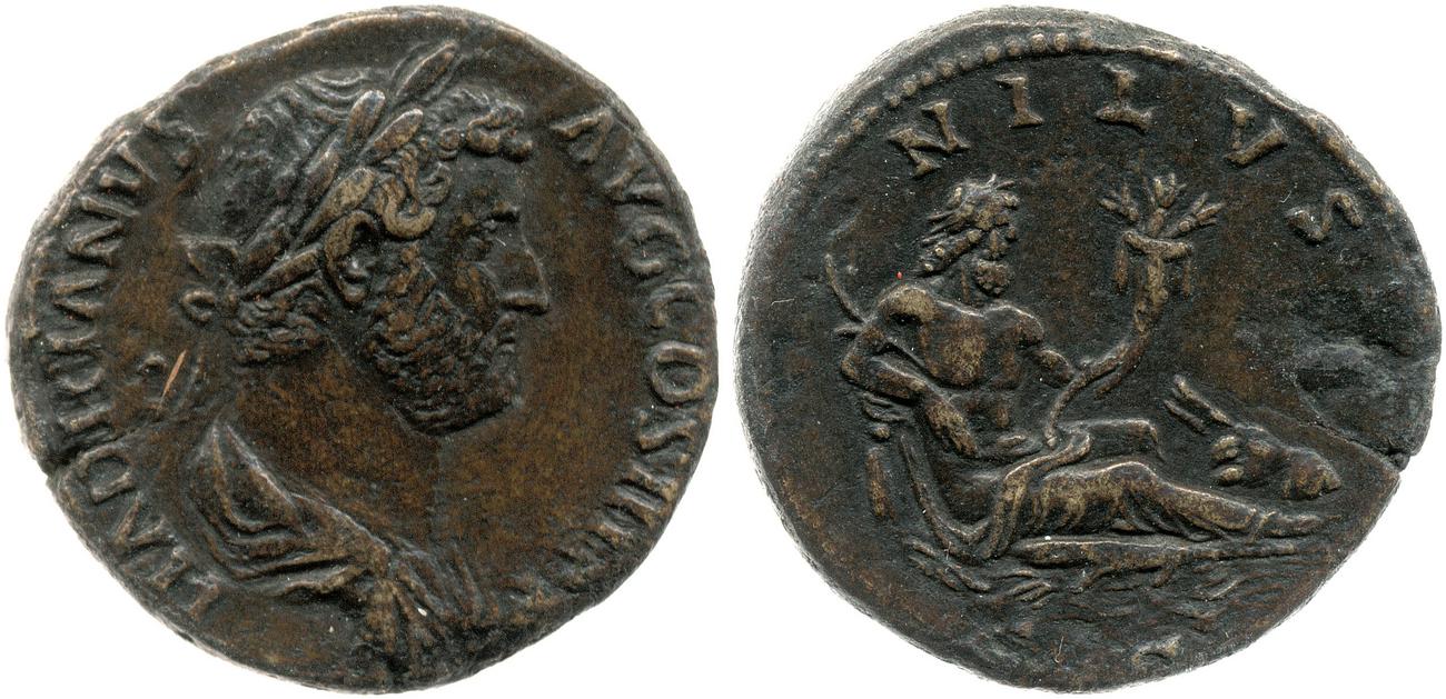 RIC II, Part 3 (second edition) Hadrian 1702, аверс, bm