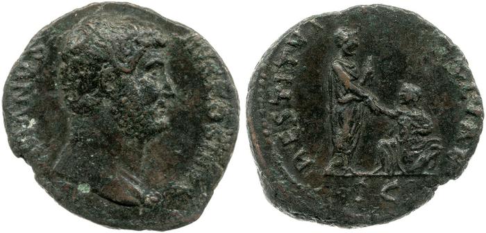 реверс RIC II, Part 3 (second edition) Hadrian 1853