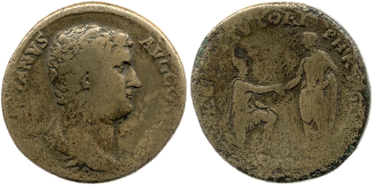 аверс RIC II, Part 3 (second edition) Hadrian 1892