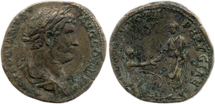 реверс RIC II, Part 3 (second edition) Hadrian 1891