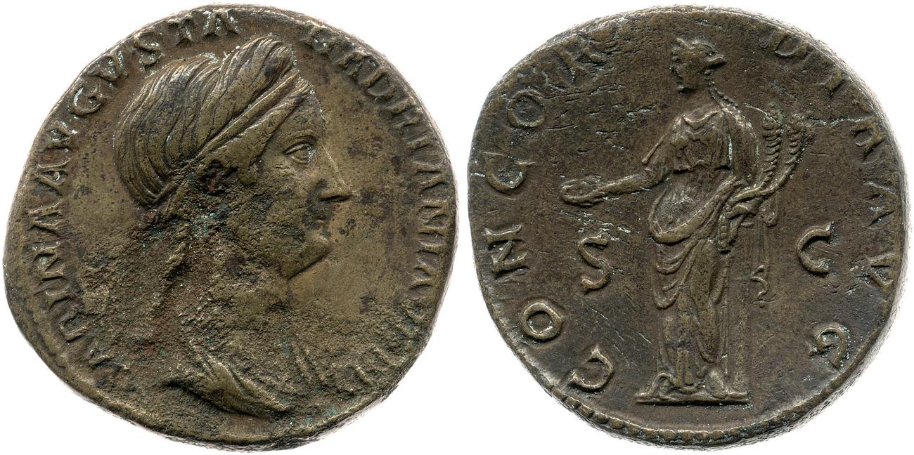 RIC II, Part 3 (second edition) Hadrian 2585, аверс, bm