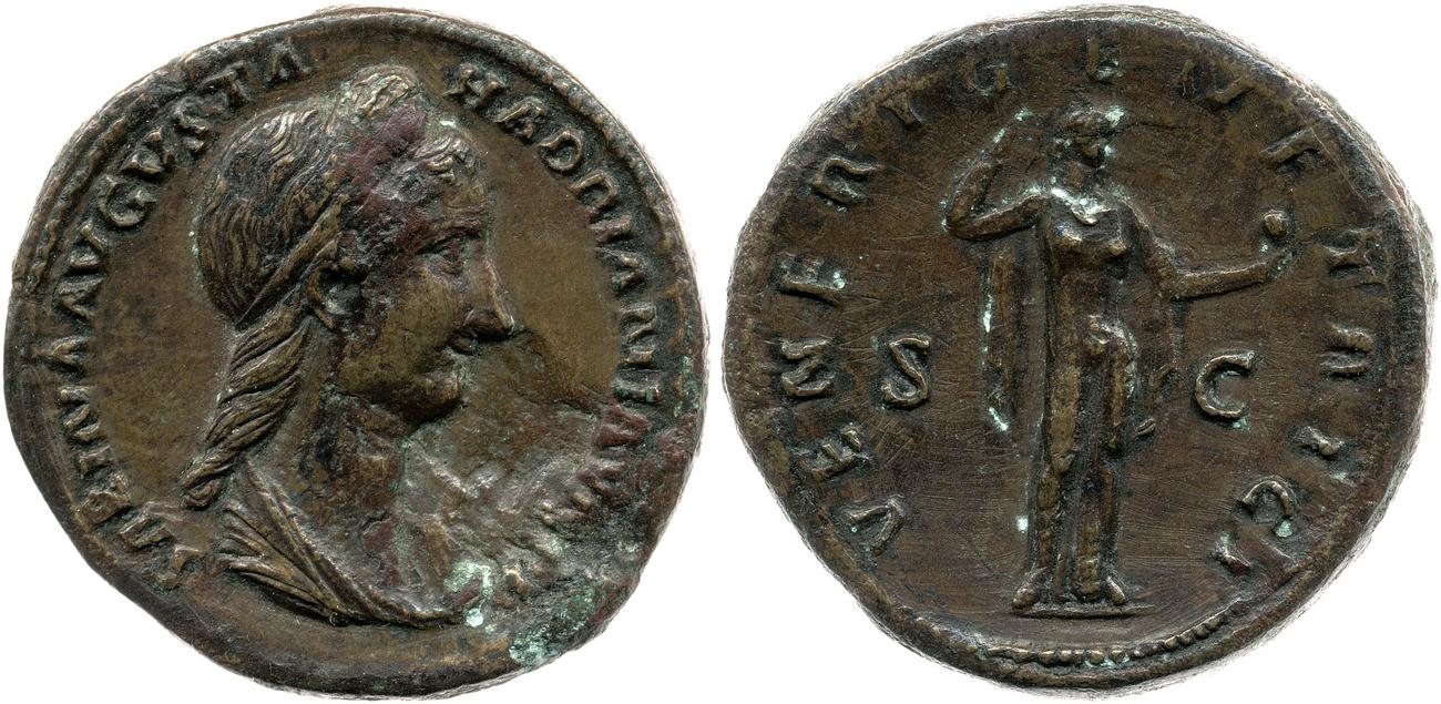RIC II, Part 3 (second edition) Hadrian 2596, аверс, bm