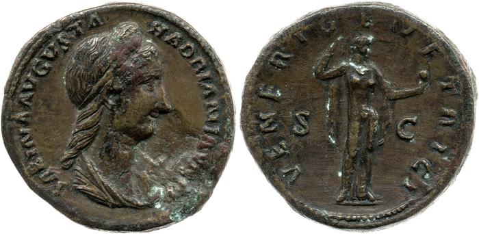 RIC II, Part 3 (second edition) Hadrian 2596, реверс, bm