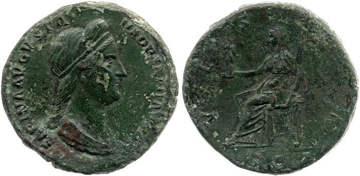 RIC II, Part 3 (second edition) Hadrian 2558, реверс, bm