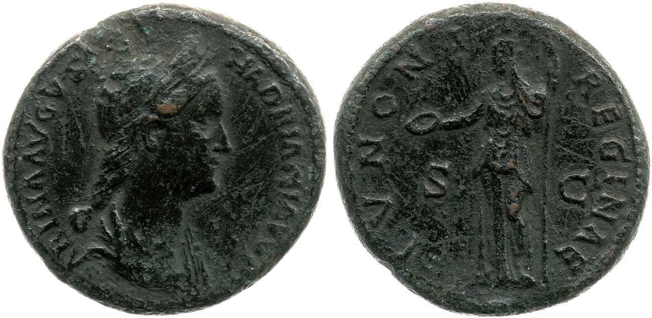 аверс RIC II, Part 3 (second edition) Hadrian 2555