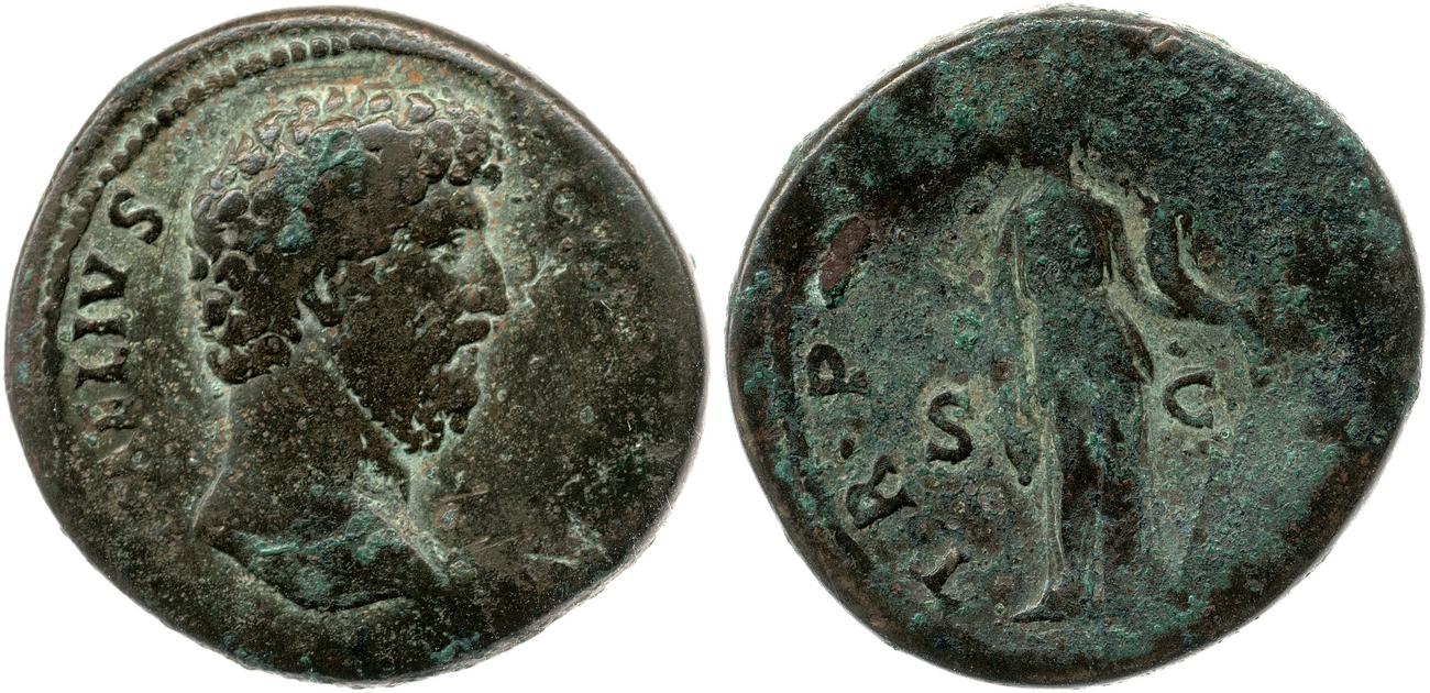 аверс RIC II, Part 3 (second edition) Hadrian 2689