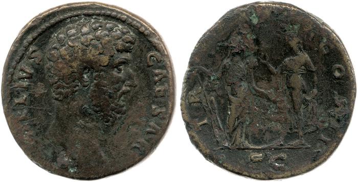 RIC II, Part 3 (second edition) Hadrian 2683, реверс, bm