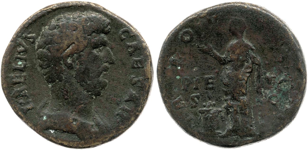 аверс RIC II, Part 3 (second edition) Hadrian 2671