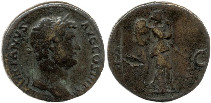 RIC II, Part 3 (second edition) Hadrian 2288, реверс, bm
