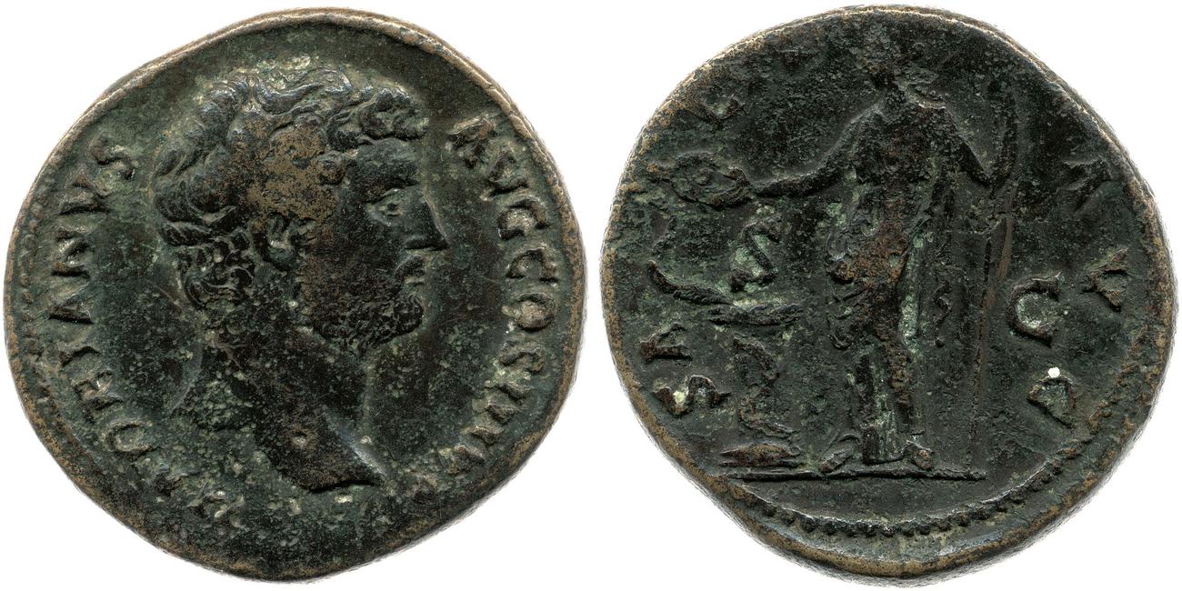RIC II, Part 3 (second edition) Hadrian 2421, аверс, bm