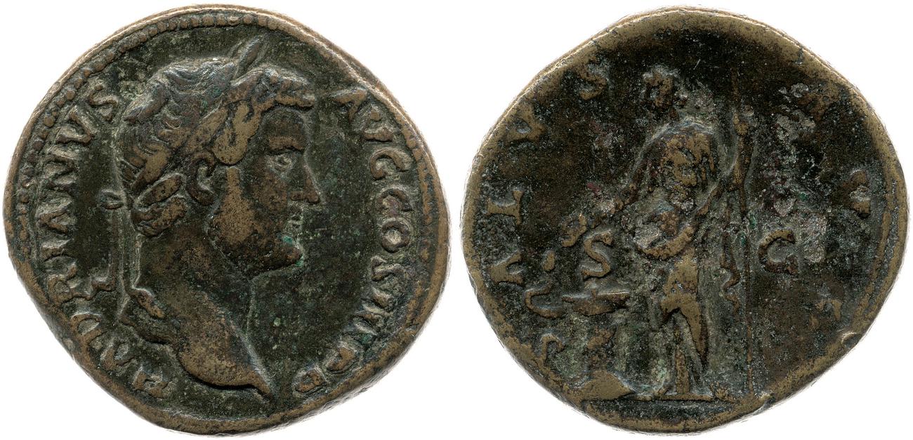 аверс RIC II, Part 3 (second edition) Hadrian 2420