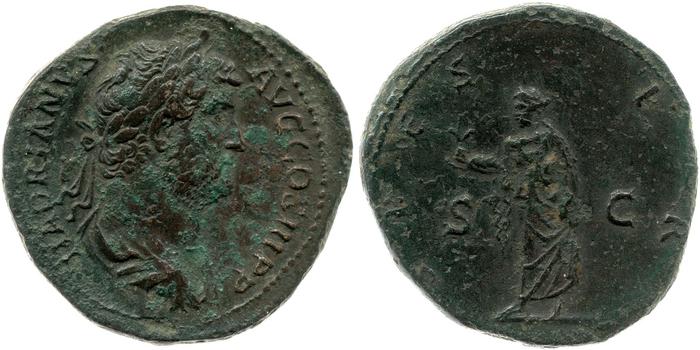 реверс RIC II, Part 3 (second edition) Hadrian 2431