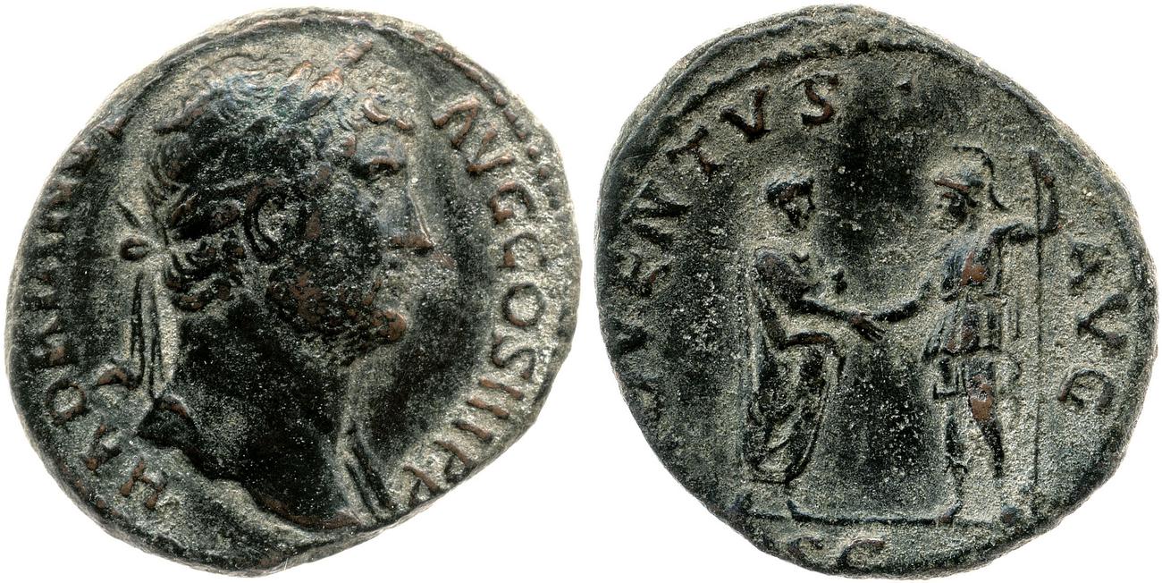 аверс RIC II, Part 3 (second edition) Hadrian 2078