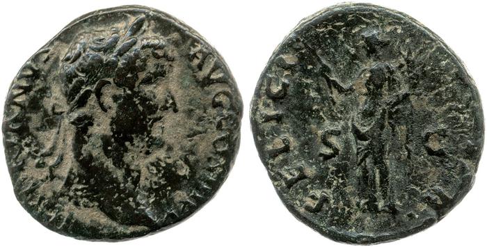 реверс RIC II, Part 3 (second edition) Hadrian 2157