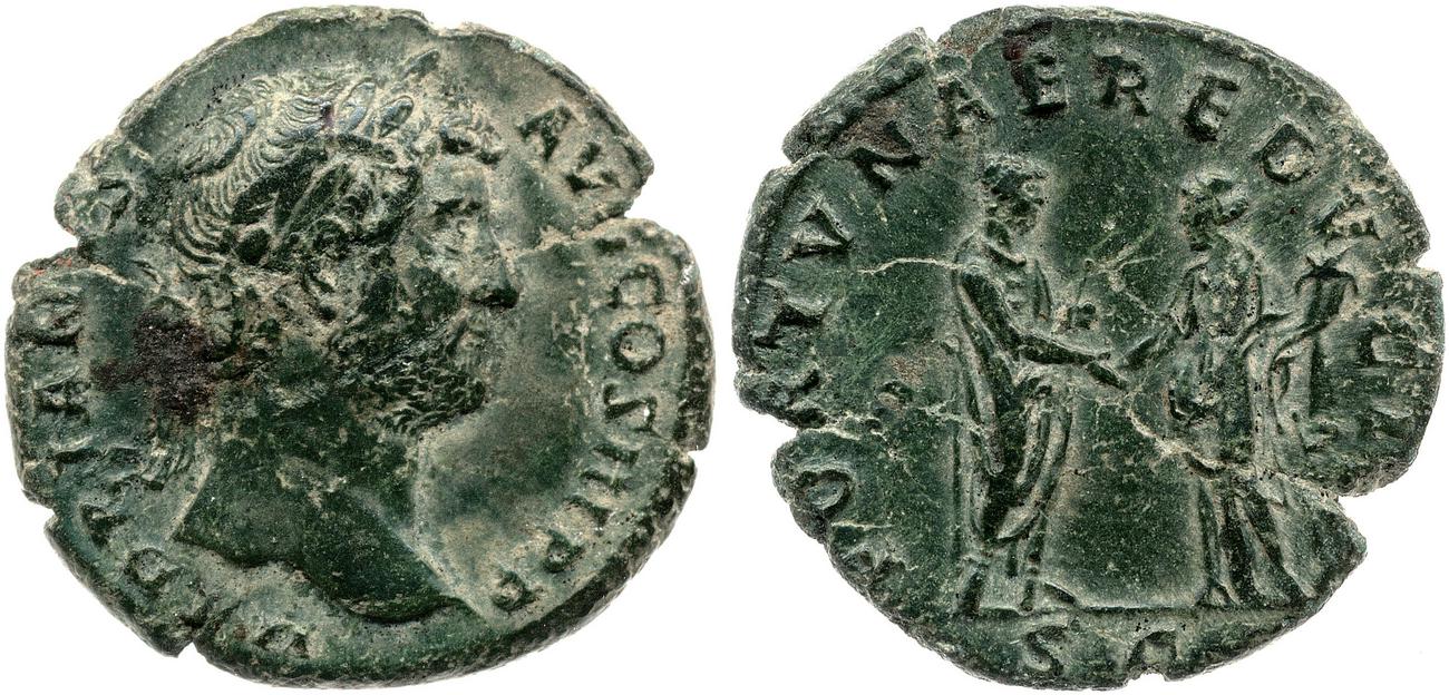аверс RIC II, Part 3 (second edition) Hadrian 2100