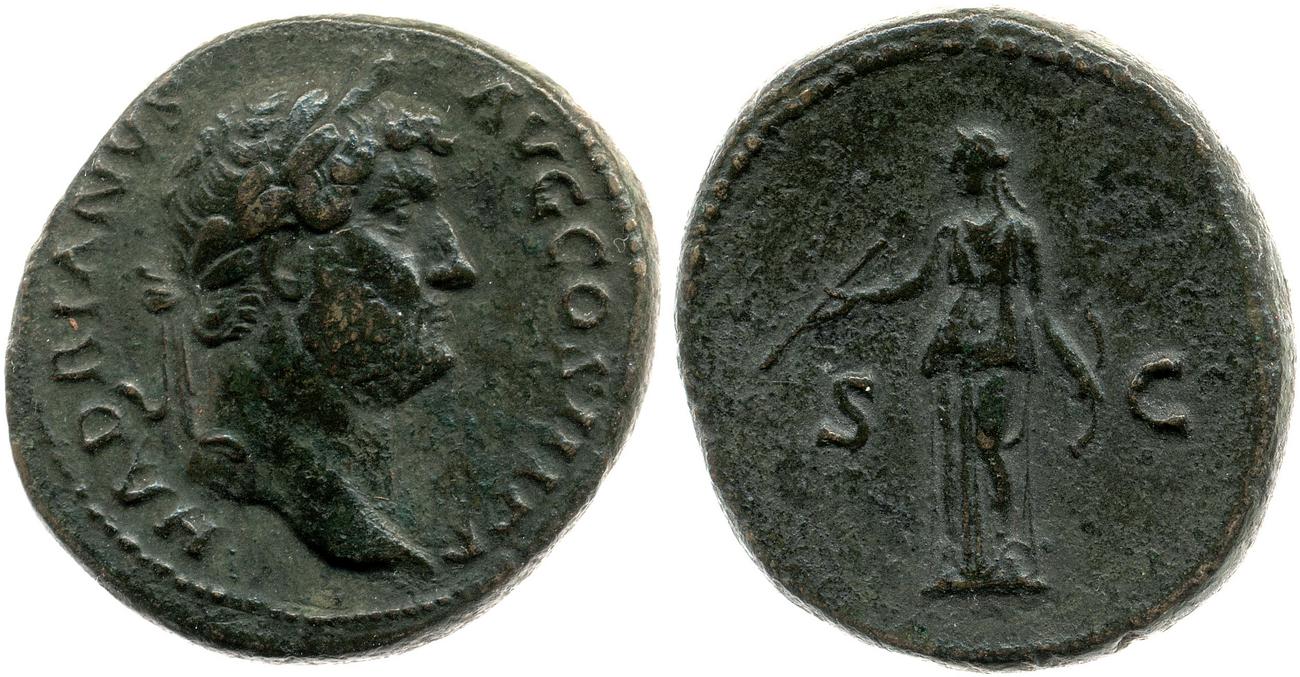 аверс RIC II, Part 3 (second edition) Hadrian 2403