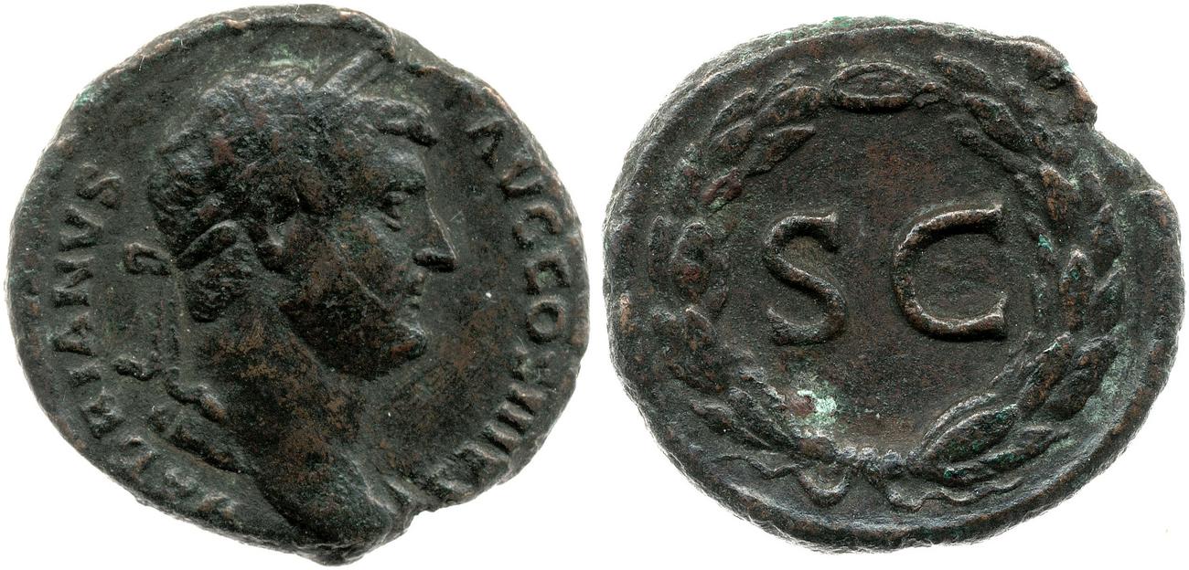 RIC II, Part 3 (second edition) Hadrian 2294, аверс, bm