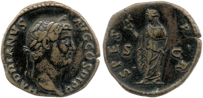 реверс RIC II, Part 3 (second edition) Hadrian 2433