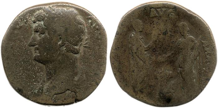 реверс RIC II, Part 3 (second edition) Hadrian 1734