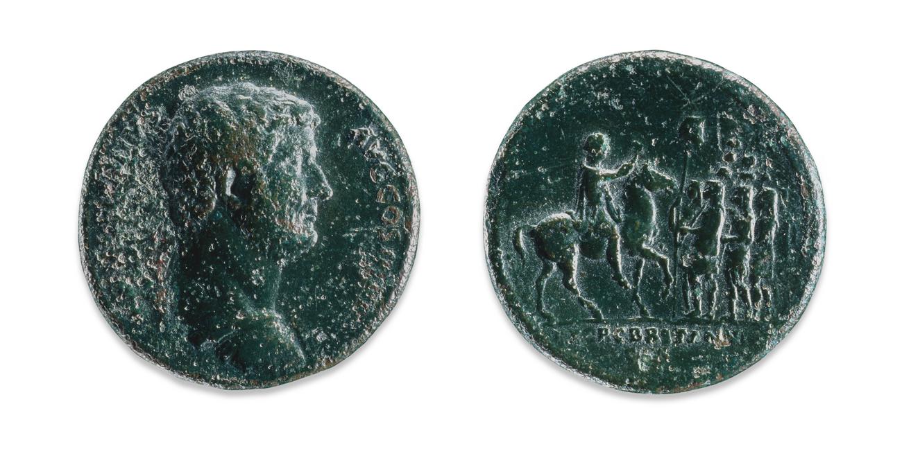 аверс RIC II, Part 3 (second edition) Hadrian 1916