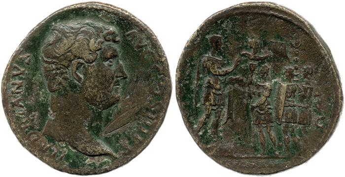 реверс RIC II, Part 3 (second edition) Hadrian 1918