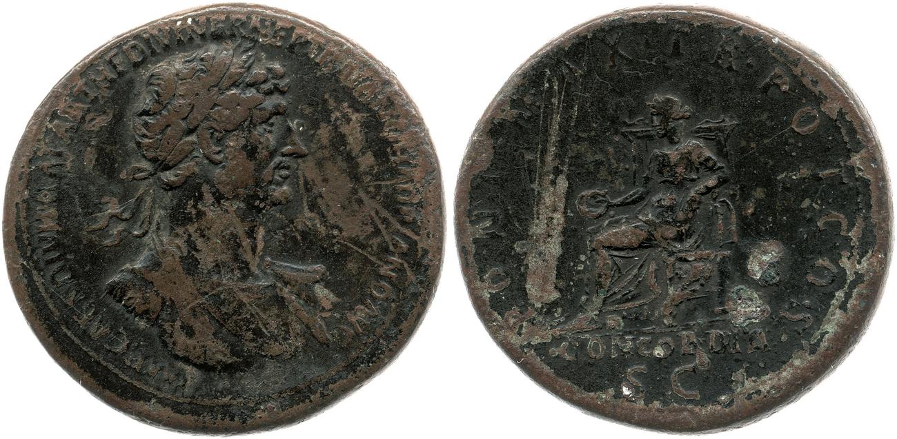 аверс RIC II, Part 3 (second edition) Hadrian 71
