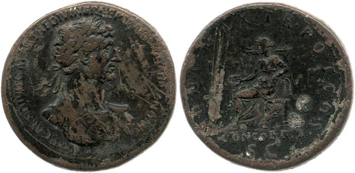 реверс RIC II, Part 3 (second edition) Hadrian 71