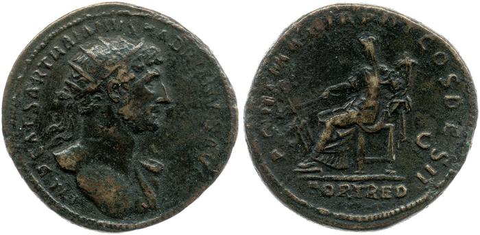 реверс RIC II, Part 3 (second edition) Hadrian 103