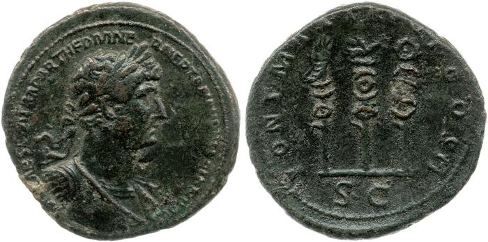 реверс RIC II, Part 3 (second edition) Hadrian 157