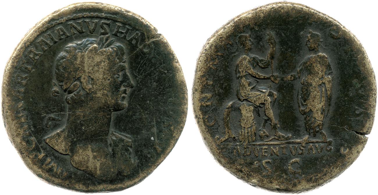 RIC II, Part 3 (second edition) Hadrian 158, аверс, bm