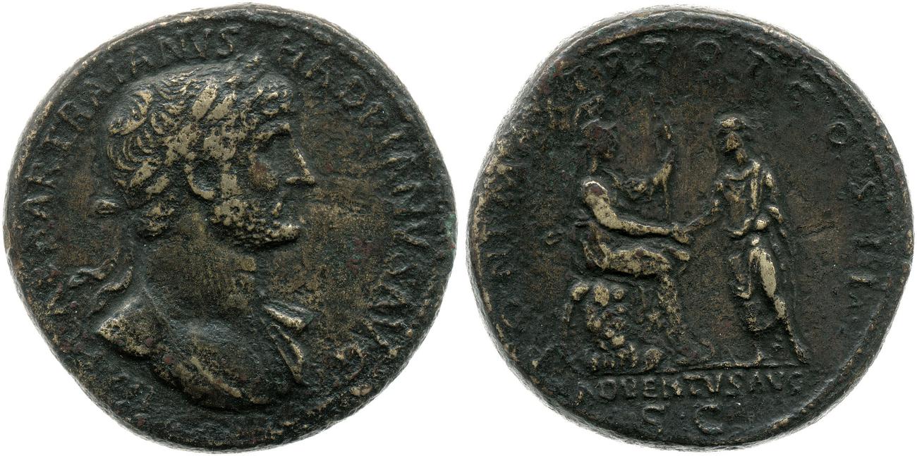 RIC II, Part 3 (second edition) Hadrian 158, аверс, bm
