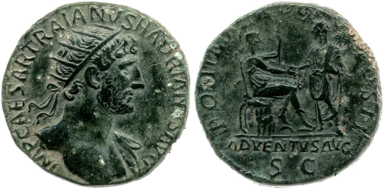 аверс RIC II, Part 3 (second edition) Hadrian 159