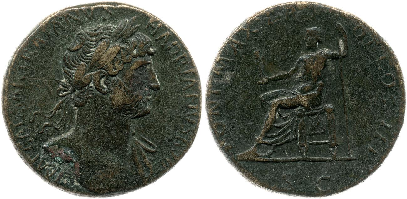 аверс RIC II, Part 3 (second edition) Hadrian 249