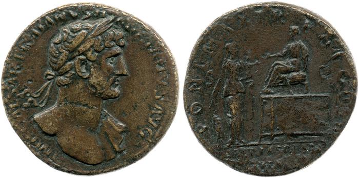 RIC II, Part 3 (second edition) Hadrian 236, реверс, bm