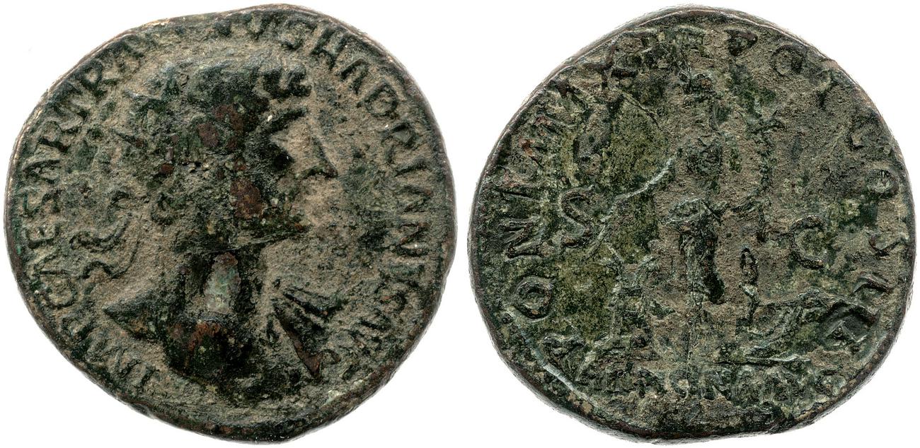 аверс RIC II, Part 3 (second edition) Hadrian 234