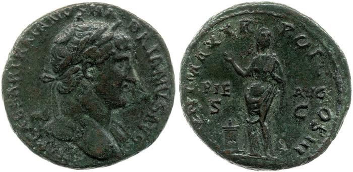 реверс RIC II, Part 3 (second edition) Hadrian 446