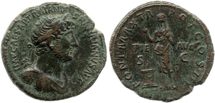 реверс RIC II, Part 3 (second edition) Hadrian 448
