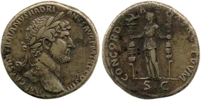 реверс RIC II, Part 3 (second edition) Hadrian 410