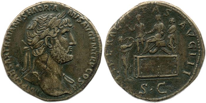реверс RIC II, Part 3 (second edition) Hadrian 420