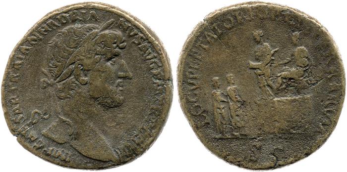 реверс RIC II, Part 3 (second edition) Hadrian 464