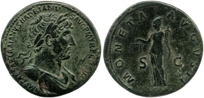 реверс RIC II, Part 3 (second edition) Hadrian 435