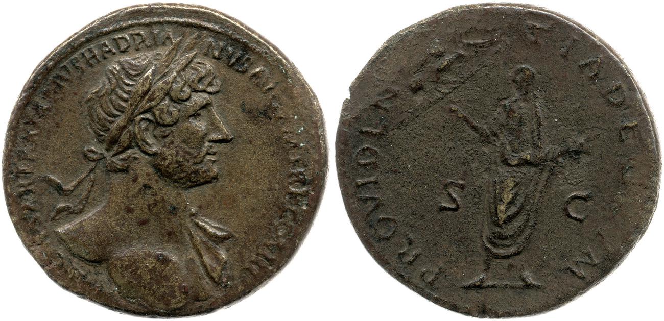 RIC II, Part 3 (second edition) Hadrian 260, аверс, bm