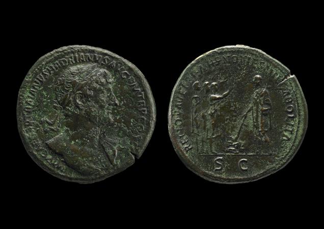 RIC II, Part 3 (second edition) Hadrian 264, реверс, bm