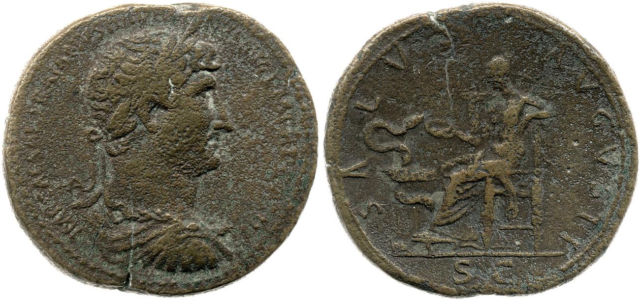 аверс RIC II, Part 3 (second edition) Hadrian 453