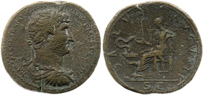 реверс RIC II, Part 3 (second edition) Hadrian 453