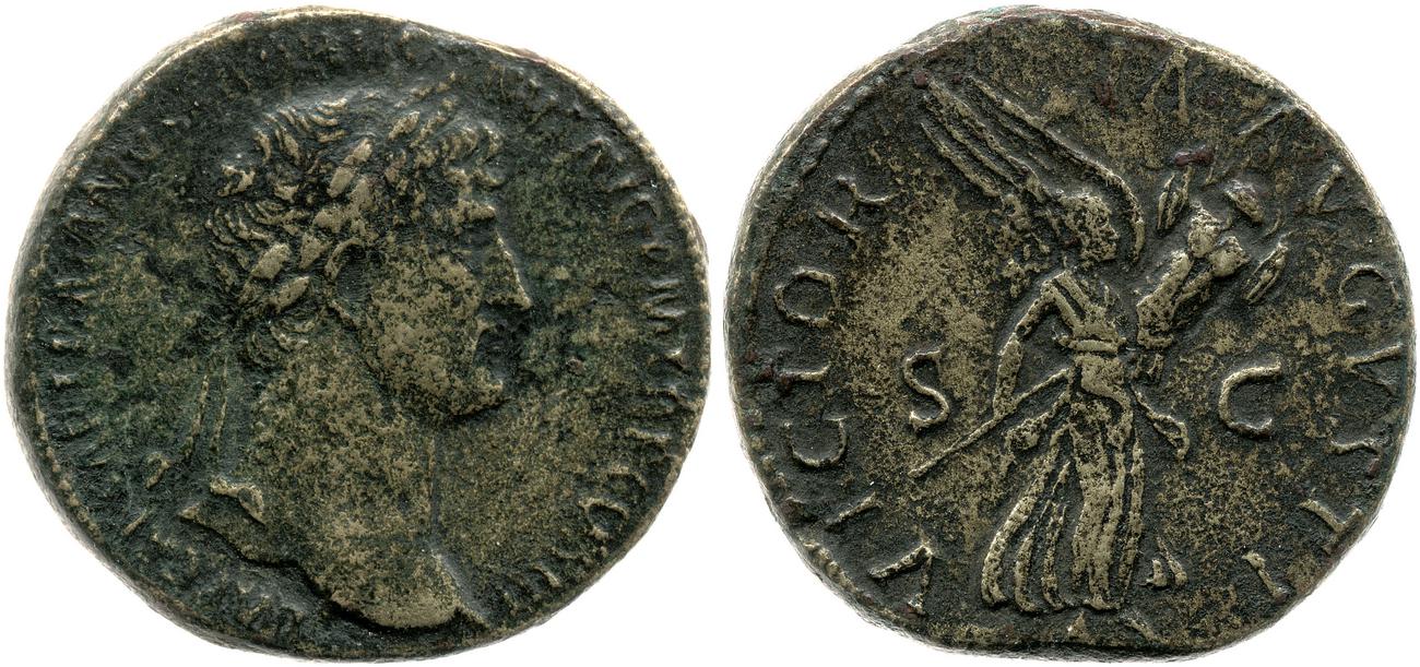 RIC II, Part 3 (second edition) Hadrian 454, аверс, bm