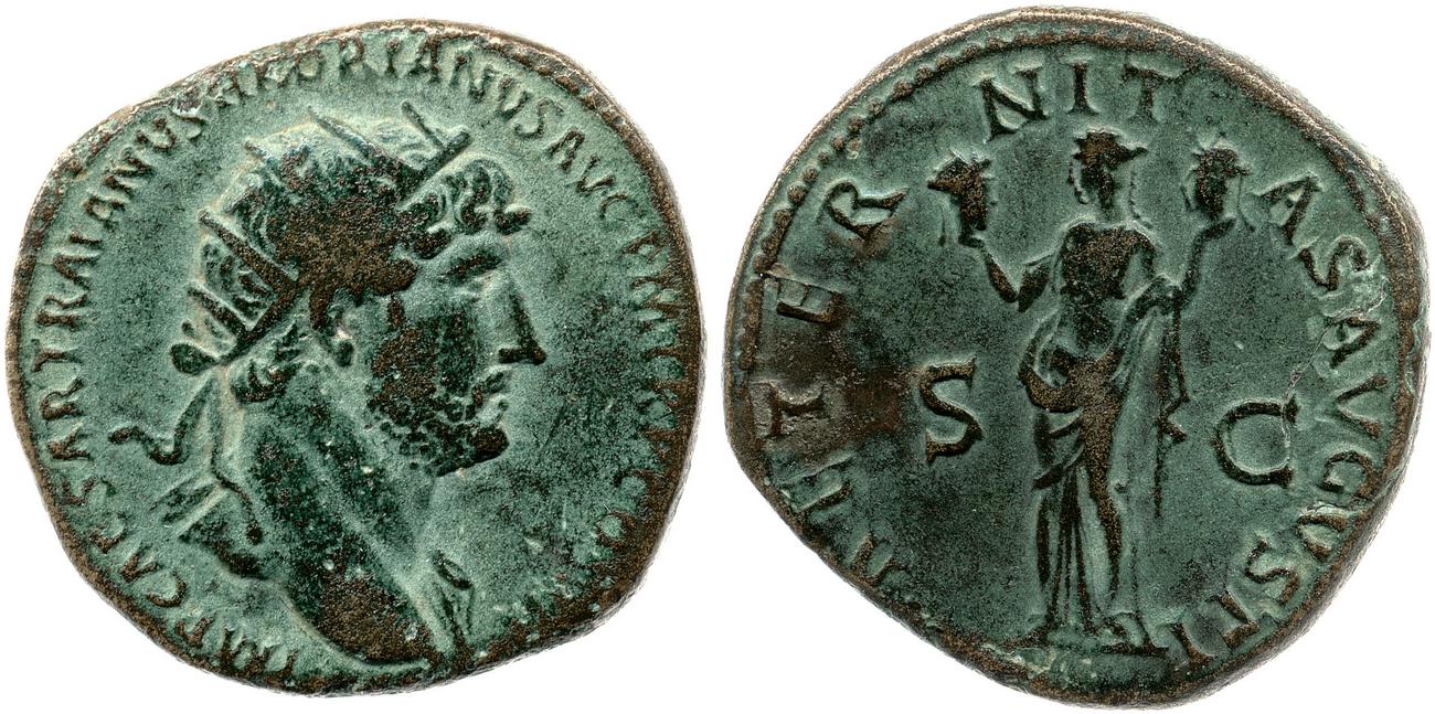 аверс RIC II, Part 3 (second edition) Hadrian 403