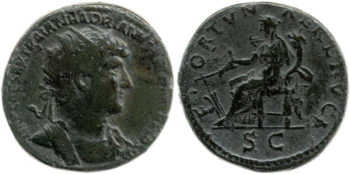 реверс RIC II, Part 3 (second edition) Hadrian 615