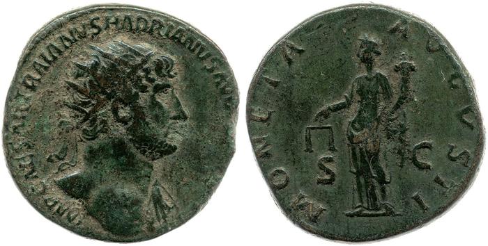 реверс RIC II, Part 3 (second edition) Hadrian 440